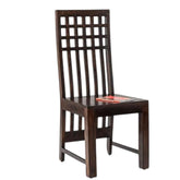 ONIJA Solid Sheesham Wood Multipurpose Chair for Living Room Bedroom Home Wooden Armchair Furniture for Garden Balcony Outdoor Indoor