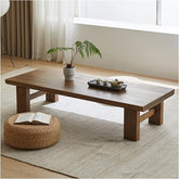 ONIJA Japanese Style Sheesham Wood Coffee Table for Living Room, Dining Room, Bedroom, Kitchen, Office Home Decor