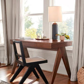 Wooden Finish Study Table for Students Laptop Office Desk Workstation Writing Tables for Study Room