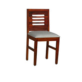 ONIJA Furniture Wood Dining Chair Single only | Wooden Chair, Students Study Chair | Home & Office Chairs | Outdoor Chair | Dining Room Furniture | Honey Finish |Solid sheesham Wood