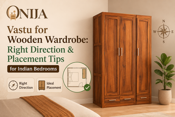 Vastu for Wooden Wardrobe: Right Direction & Placement Tips for Indian Bedrooms