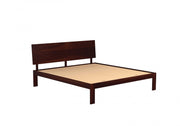 Vardhanx Sheesham Wood King Size Bed Without Storage (Walnut Finish)
