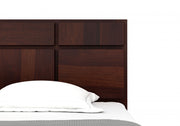 Xavrit Sheesham Wood King Size Bed With Storage (Walnut Finish)