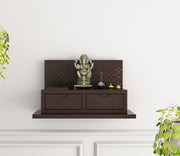 Lythorien Sheesham Wood Home Temple (Honey Finish)