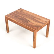 Valtor Sheesham Wood Dining Set 6 Seater (Honey Finish)