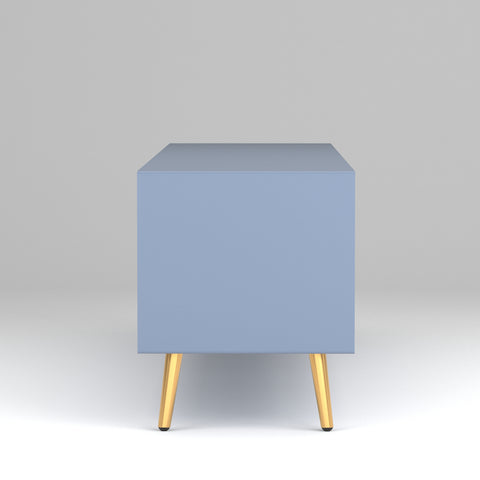 ONIJA Modern TV Unit Cabinet for Living Room | Premium Wooden Media Console with Storage Shelves