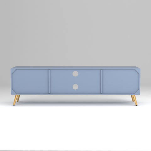 ONIJA Modern TV Unit Cabinet for Living Room | Premium Wooden Media Console with Storage Shelves