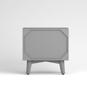Avyant HDMR Premium Wood Bedside Table (Grey)