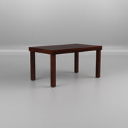 Uldaris Sheesham Wood Dining Set 6 Seater (Walnut Finish)