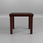 Uldaris Sheesham Wood Dining Set 4 Seater (Walnut Finish)