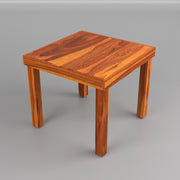 Uldaris Sheesham Wood Dining Set 4 Seater (Honey Finish)