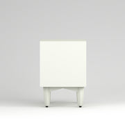 Avyant HDMR Premium Wood Bedside Table (White)