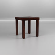 Uldaris Sheesham Wood Dining Set 2 Seater (Walnut Finish)