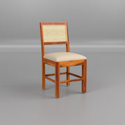 Uldaris Sheesham Wood Dining Set 4 Seater (Honey Finish)