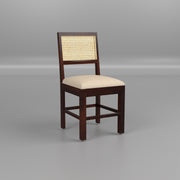 Uldaris Sheesham Wood Dining Set 6 Seater (Walnut Finish)