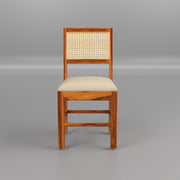 Uldaris Sheesham Wood Dining Set 6 Seater (Honey Finish)