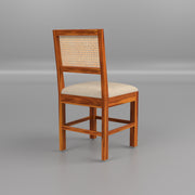 Uldaris Sheesham Wood Dining Set 6 Seater (Honey Finish)