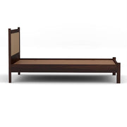 ONIJA Sheesham Wood Queen Size Bed