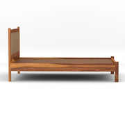 ONIJA Sheesham Wood Queen Size Bed