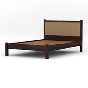ONIJA Sheesham Wood Queen Size Bed