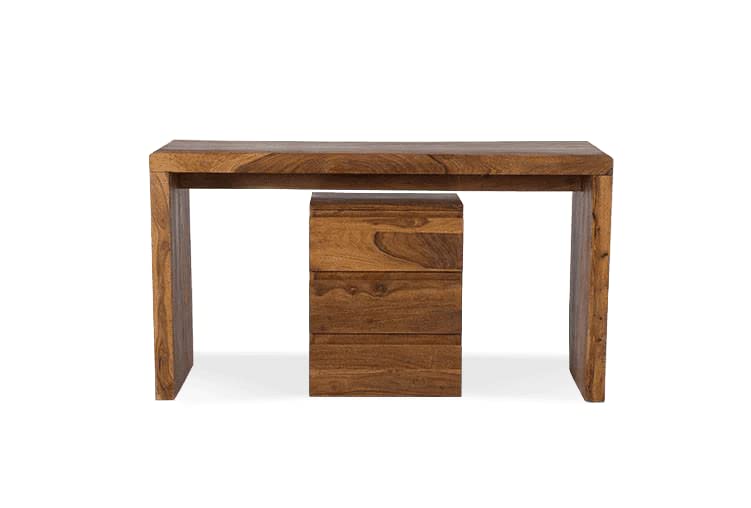 Solid Wood Study Desk Table