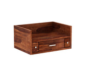 Montheris Sheesham Wood Home Temple (Honey Finish)