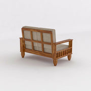 ONIJA Solid Sheesham Wood Sofa Set 2 Seater
