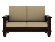 ONIJA Solid Sheesham Wood Sofa Set 2 Seater