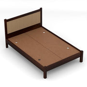 ONIJA Sheesham Wood Queen Size Bed