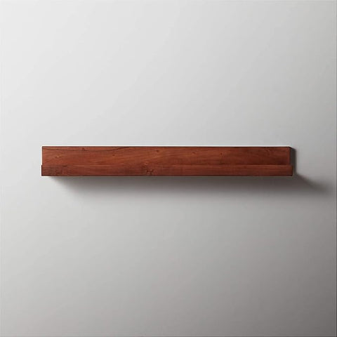 ONIJA Sheesham Wood Floating Shelves for Wall, Rustic Wall Mounted Ledge Shelf for Bathroom, Bedroom, Living Home Decor (Set of 3 Pieces) Large 24 in,Medium 18 in, Small 12 inches