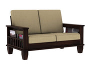 ONIJA Solid Sheesham Wood Sofa Set 2 Seater