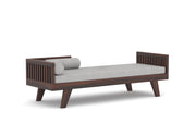 ONIJA Solid Wood Sofa 3 Seater Sofa Diwan Bed (Without Mattress)
