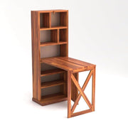 ONIJA  Solid Sheesham Wood Foldable Study Table