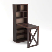 ONIJA  Solid Sheesham Wood Foldable Study Table