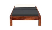 ONIJA Sheesham Wood Single Size Bed Without Storage