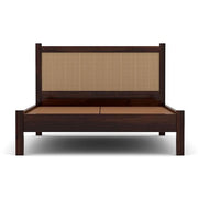 ONIJA Sheesham Wood Queen Size Bed