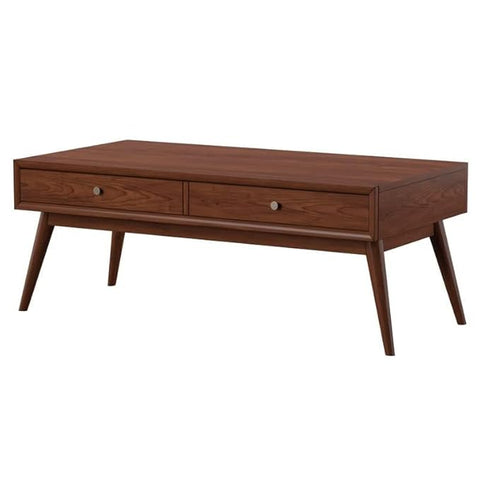 ONIJA Furniture Wooden Coffee Table,Sofa Center Table for Living Room | Coffee Centre Table with Two Drawes, Wooden Coffee Table for livingroom