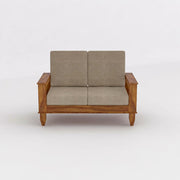 ONIJA Solid Sheesham Wood Sofa Set 2 Seater