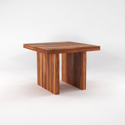 ONIJA Solid Sheesham Wood Dining Room Sets 4 Seater Poster Dining Table with 4 Chairs Honey Finish
