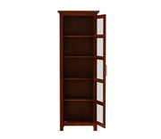 ONIJA  Solid Sheesham Wood Bookshelf for Living Room