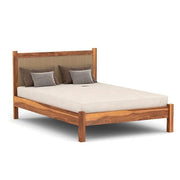 ONIJA Sheesham Wood Queen Size Bed