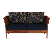 ONIJA Solid Sheesham Wooden 2 Seater Sofa Natural Finish