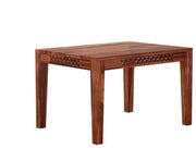 Solid Wood Dining Table Set with 4 Chairs & Bench