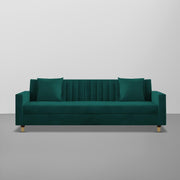 ONIJA Modern 3 Seater Sofa – Dark Teal