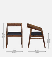 onija  Wood Chair Set of 2 for Living Room