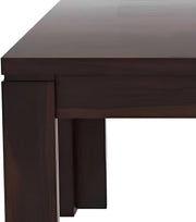 Oryant Sheesham Wood Center Table (Walnut Finish)
