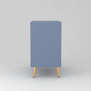 Tveshan HDMR Premium Wood Sideboard Cabinet (Slate Blue)