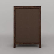 Classic Solid Wood Glass Door Crockery & Display Cabinet with Drawer