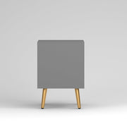 ONIJA Wooden Bedside Table for Bedroom Wooden Bed Side Nightstand Lamp Table with 2 Drawers