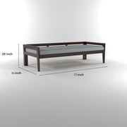 Wooden 3 Seater Sofa Bench with Cushioned Seat